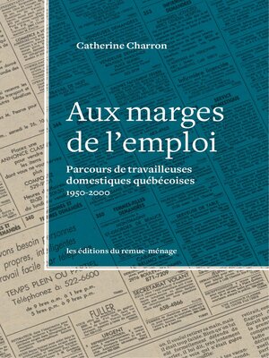 cover image of Aux marges de l'emploi